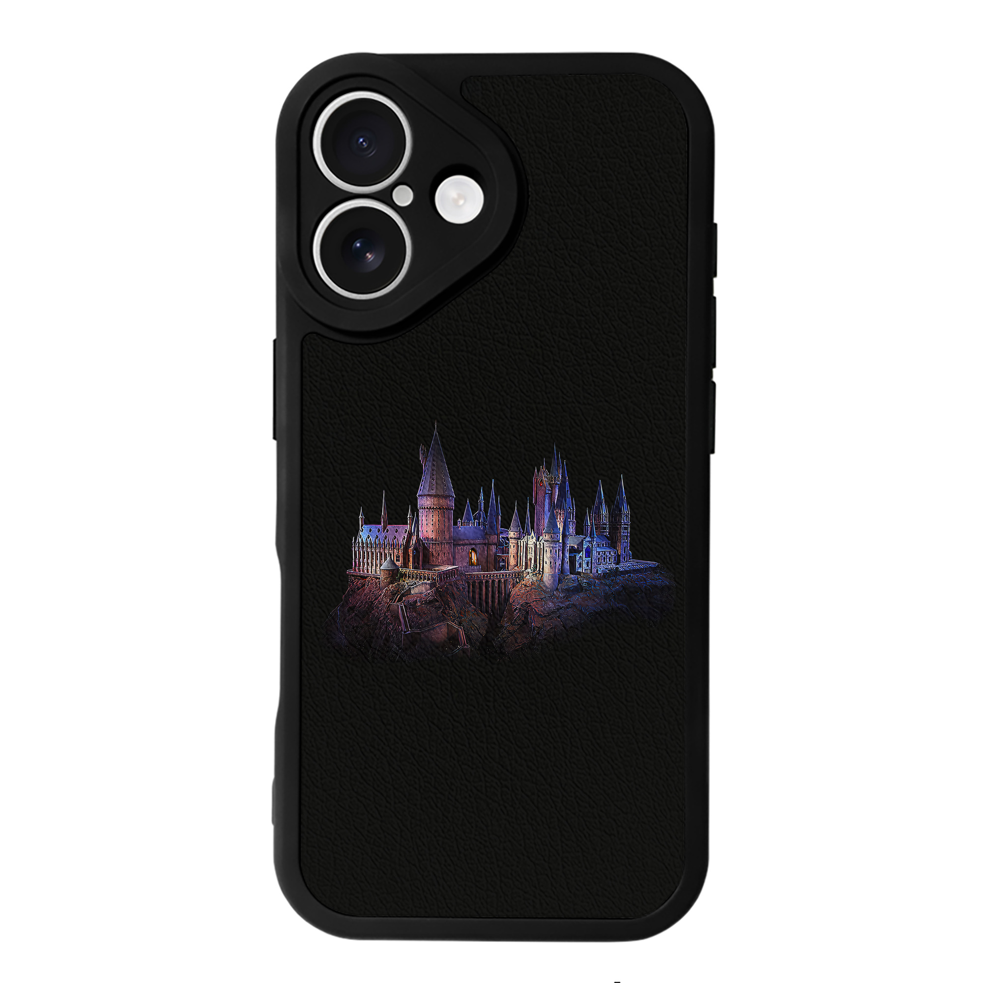（画像用） Harry Potter ハリー・ポッターシリーズ 【iPhone 16シリーズ対応】シリコンスマホケース（レザー調） 材質：シリコン